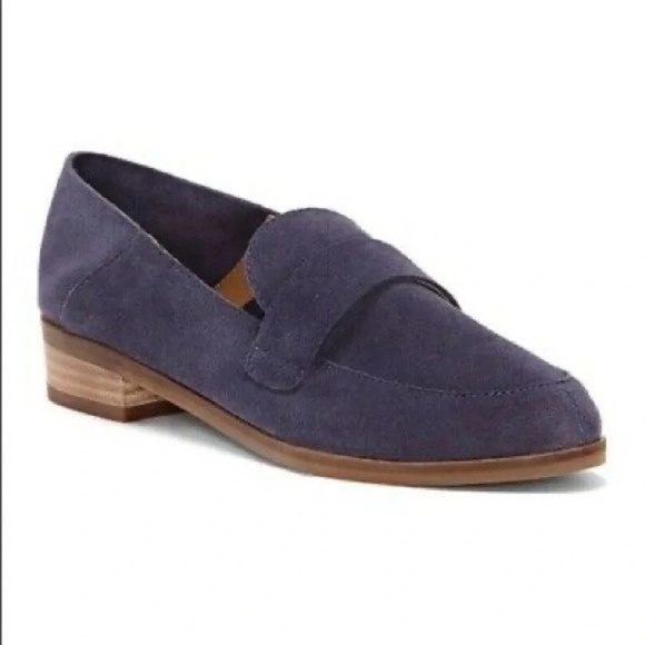 Lucky Brand Chennie Loafer Flats in Blue Womens Size  7.5 - Picture 1 of 11